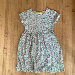 Mini Boden Floral Jersey Cotton Dress